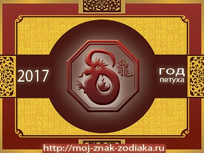 Дракон - гороскоп восточный на 2017 год Петуха